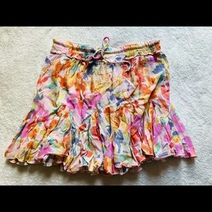 Vici dolls floral skirt size large